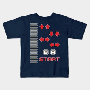 KONAMI CODE Kids T-Shirt